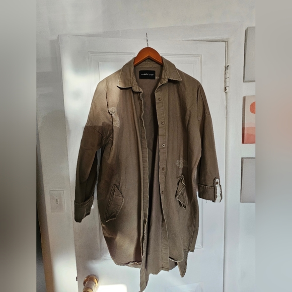 Oversized shacket - Picture 2 of 6